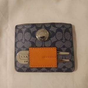 Brand New COACH Golf Tee and Mark Set